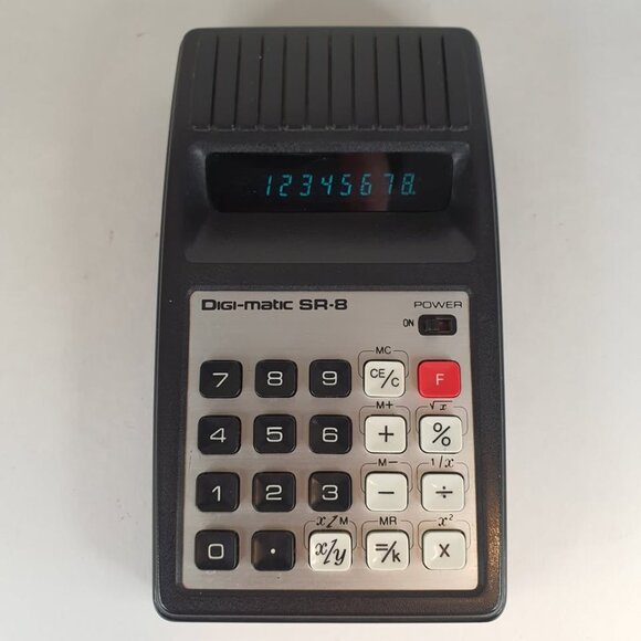 Retro Digi-Matic SR-8 Calculator - Picture 2 of 10
